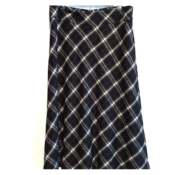 Talbots Dresses & Skirts - Talbots plaid flannel long skirt SZ 14